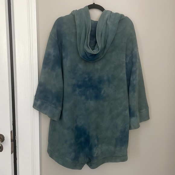 Warm NY - Playa Hooded Romper in Washed Indigo - Size Small - Picture 6 of 7